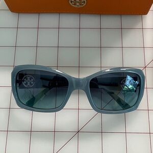 Blue Tory Burch Sunglasses